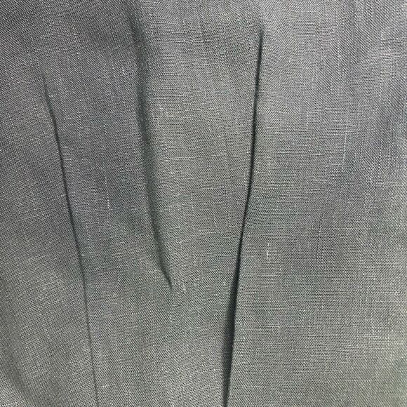 Jos. A. Bank Navy Blue Chino Shorts Size 35 Pleated Linen Casual Pockets - Picture 9 of 12